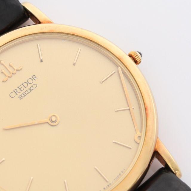 SEIKO(セイコー)のSEIKO CREDOR メンズ 腕時計 クオーツ K18YG ジャンク品 メンズの時計(腕時計(デジタル))の商品写真