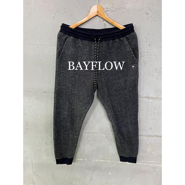 BAYFLOW ワンポイントスウェットパンツ！