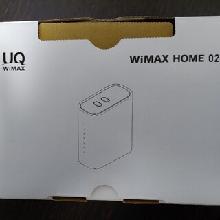 UQ WiMAX HOME 02 ホームルーター(その他)
