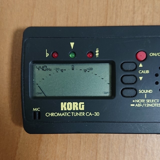 KORG(コルグ)のKORG  CHROMATIC TUNER  CA-30 楽器の楽器 その他(その他)の商品写真