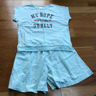 新品　165サイズ　半袖Tシャツ&ハーフパンツ(パジャマ)