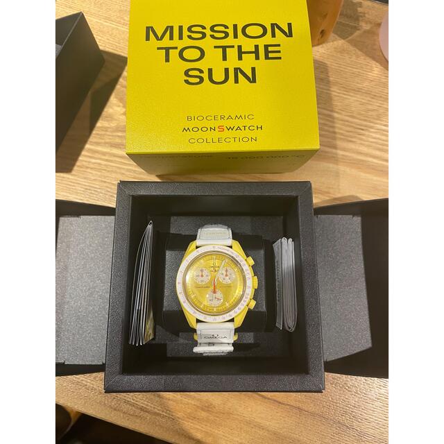 売り大阪 OMEGA SWATCH MISSION TO THE SUNオメガスウォッチ メンズ