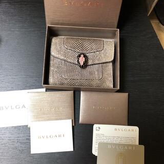 ブルガリ(BVLGARI)の❤️ブルガリ　セルペンティ　財布　パイソン❤️(財布)