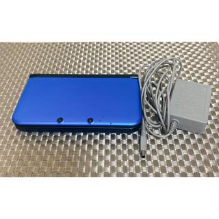 ニンテンドー3DS(ニンテンドー3DS)のニンテンドー3DS LL ブルーブラック 充電器セット 中古品(家庭用ゲーム機本体)