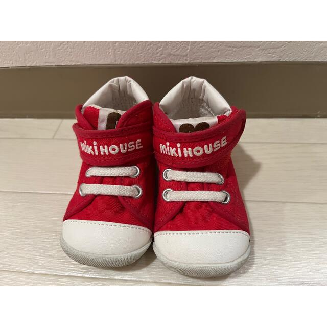 mikihouse(ミキハウス)のミキハウス　スニーカー　女の子　12.5 キッズ/ベビー/マタニティのベビー靴/シューズ(~14cm)(スニーカー)の商品写真