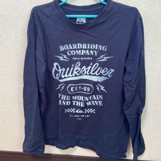 クイックシルバー(QUIKSILVER)のロンT クイックシルバー　紺色(Tシャツ/カットソー(七分/長袖))