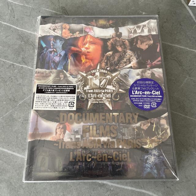 L'Arc～en～Ciel(ラルクアンシエル)のDOCUMENTARY　FILMS　Trans　ASIA　via　PARIS D エンタメ/ホビーのDVD/ブルーレイ(ミュージック)の商品写真