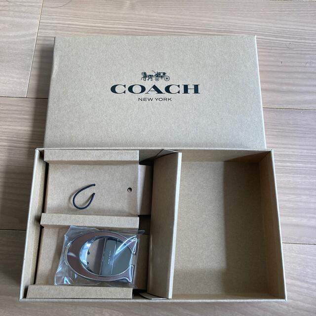 COACH(コーチ)のコーチベルトバックルのみ！箱付き！！ メンズのファッション小物(ベルト)の商品写真