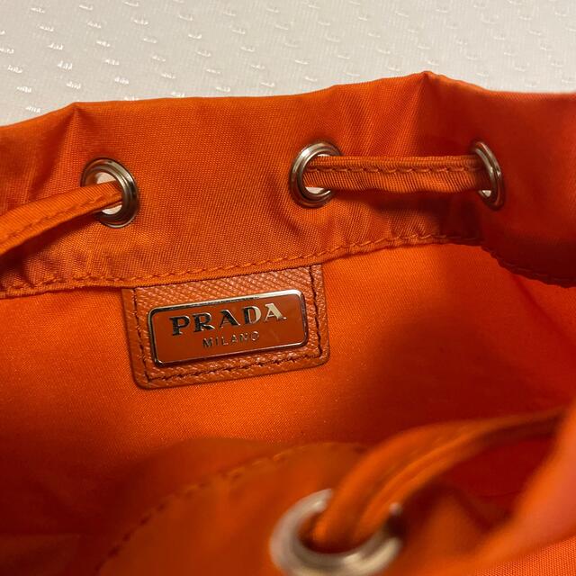 PRADA(プラダ)のプラダ　ポーチ　巾着 レディースのファッション小物(ポーチ)の商品写真