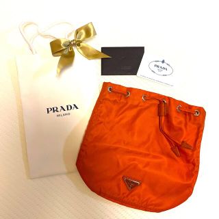 プラダ(PRADA)のプラダ　ポーチ　巾着(ポーチ)