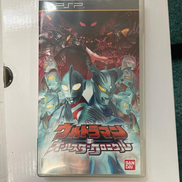 BANDAI(バンダイ)のウルトラマン オールスタークロニクル PSP エンタメ/ホビーのゲームソフト/ゲーム機本体(携帯用ゲームソフト)の商品写真