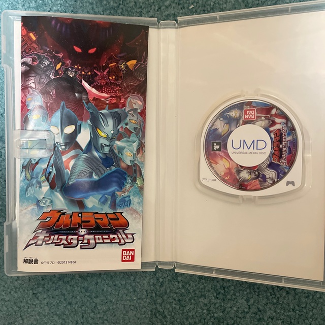 BANDAI(バンダイ)のウルトラマン オールスタークロニクル PSP エンタメ/ホビーのゲームソフト/ゲーム機本体(携帯用ゲームソフト)の商品写真