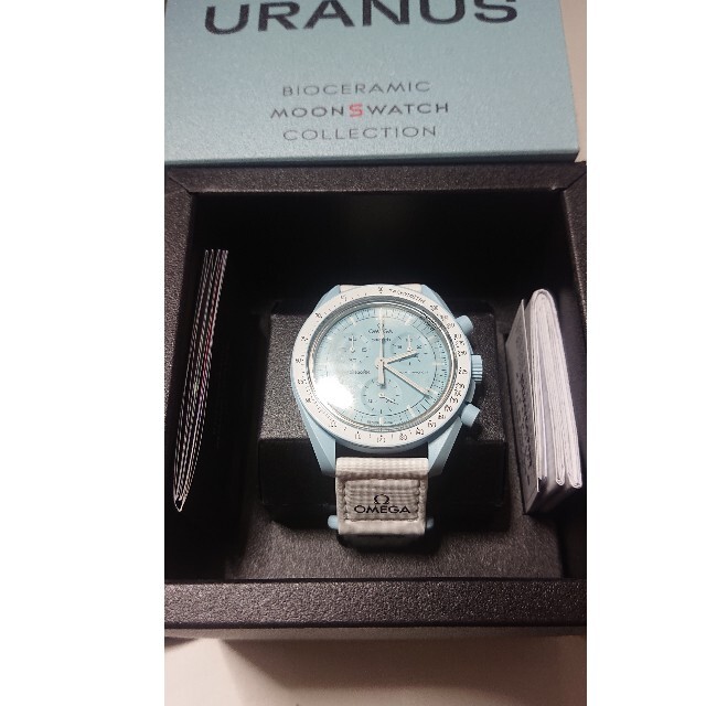 Swatch Omega mission to URANUS【新品・シール貼り】