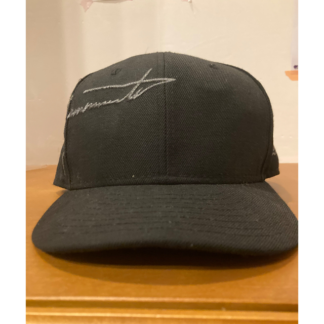 Yohji Yamamoto(ヨウジヤマモト)の7 3/8ヨウジヤマモト/キャップcap/ブラックblack メンズの帽子(キャップ)の商品写真