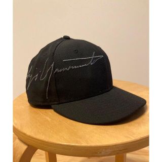 ヨウジヤマモト(Yohji Yamamoto)の7 3/8ヨウジヤマモト/キャップcap/ブラックblack(キャップ)