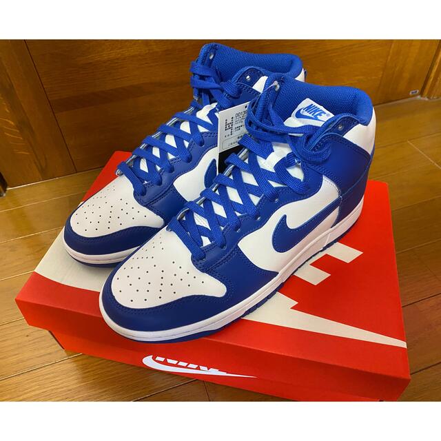 NIKE(ナイキ)のNike Dunk High "Game Royal" 27cm ゲームロイヤル メンズの靴/シューズ(スニーカー)の商品写真