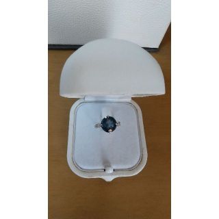 スタージュエリー(STAR JEWELRY)の【美品】STAR JEWERLY K18WGリングNIGHT BLUE(リング(指輪))