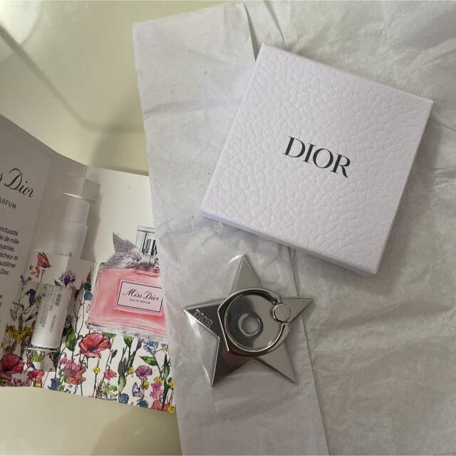 Dior(ディオール)のディオール　ノベルティ　セット　スマホリング　香水 レディースのファッション小物(その他)の商品写真