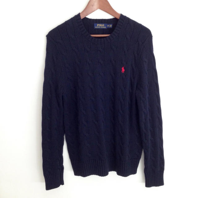 POLO RALPH LAUREN(ポロラルフローレン)の【美品】POLO RALPH LAUREN ニット メンズ S レディースのトップス(ニット/セーター)の商品写真