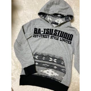 バツ(BA-TSU)のバツ　パーカー　カットソー　トップス　子供服　キッズ　ボーイズ　美品　150(Tシャツ/カットソー)