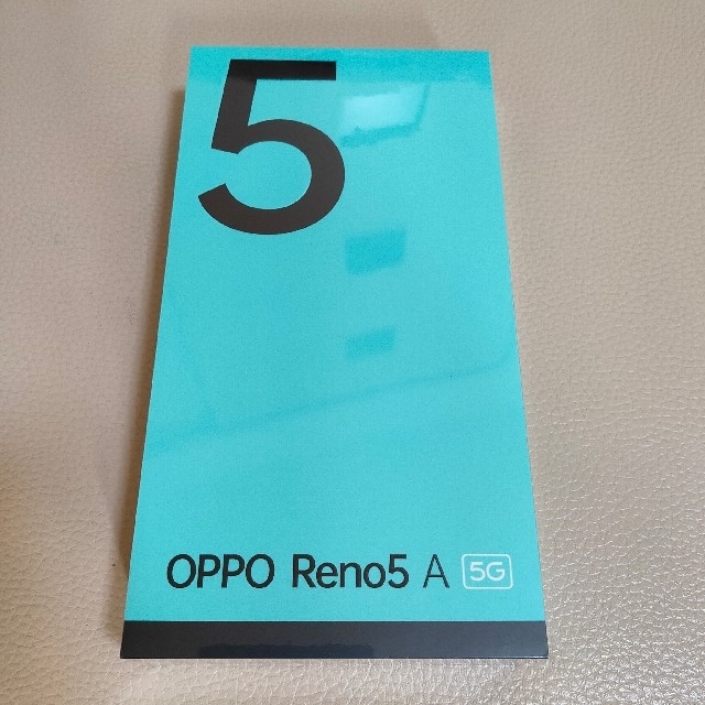 スマートフォン/携帯電話OPPO Reno5 A シルバーブラック デュアルシム