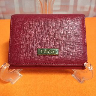 フルラ(Furla)の【美品】フルラ FURLA 折り財布 赤 レザー 108(財布)