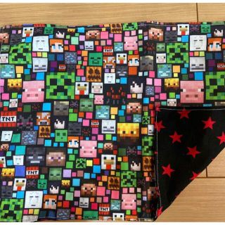 308⭐︎マインクラフト　マイクラ　ランチョンマット　30×40(外出用品)