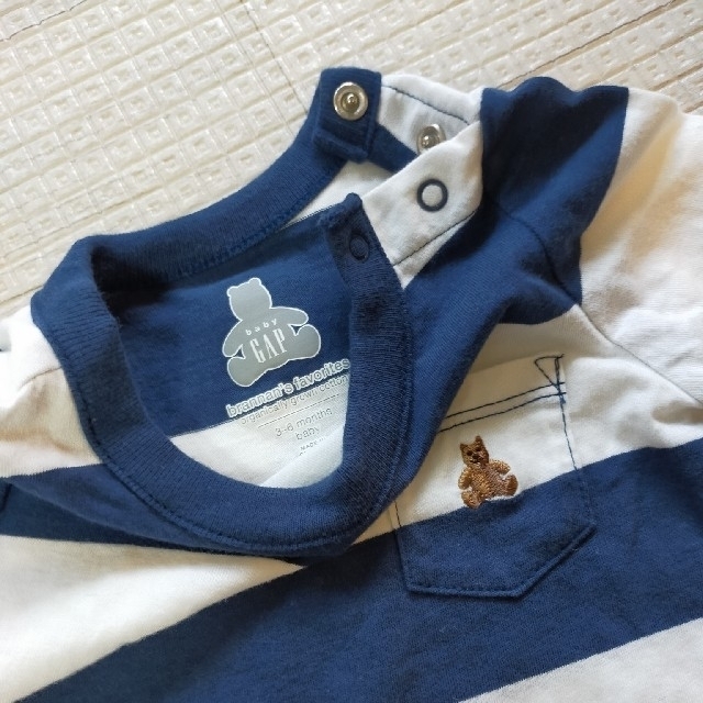 babyGAP(ベビーギャップ)のbabyGAP　70　ロンパース　ボディ肌着 キッズ/ベビー/マタニティのベビー服(~85cm)(ロンパース)の商品写真