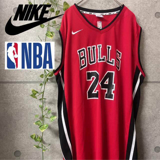 希少　ナイキ　NBA ブルズBULLS ジョーダン ユニフォーム 24