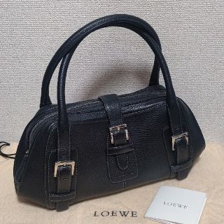 ロエベ 黒の通販 3,000点以上 | LOEWEを買うならラクマ 売り正規店 【極美品】LOEWE ロエベ センダ ハンドバッグ ブラック 黒 ハンドバッグ