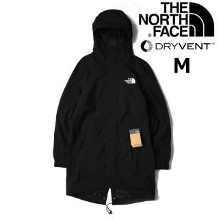 ザノースフェイス(THE NORTH FACE)のノースフェイス トレンチコート US限定 撥水 ロゴ刺繍(M)黒 180915(トレンチコート)