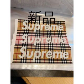 シュプリーム(Supreme)のシュプリーム　バーバリー　ステッカー三枚(しおり/ステッカー)