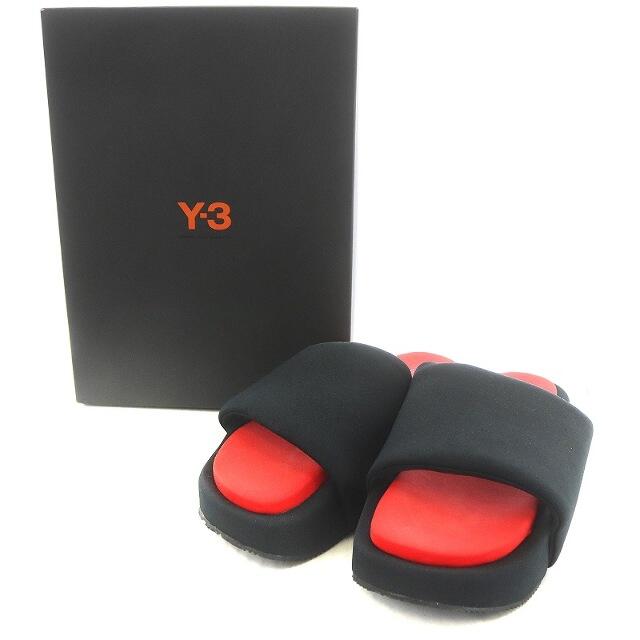 Y-3(ワイスリー)のワイスリー Y-3 ヨウジヤマモト アディダス スライドサンダル 26.5 黒 メンズの靴/シューズ(サンダル)の商品写真