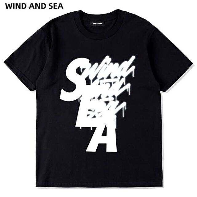 キムタク着　ウィンダンシー　WIND AND SEA Tシャツ