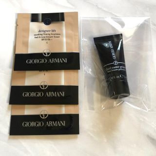 ジョルジオアルマーニ(Giorgio Armani)の【サンプル】ジョルジオ　アルマーニ　ファンデーション&プライマー(ファンデーション)