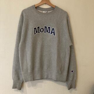 モマ(MOMA)の【MoMA x Champion】Sサイズ　スウェット　リバースウィーブ(スウェット)
