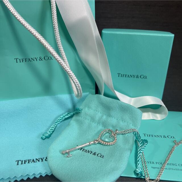 Tiffany & Co. - Tiffany ティファニー ハートキービーズ ネックレス 