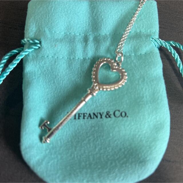 Tiffany ティファニー ハートキービーズ　ネックレス　美品