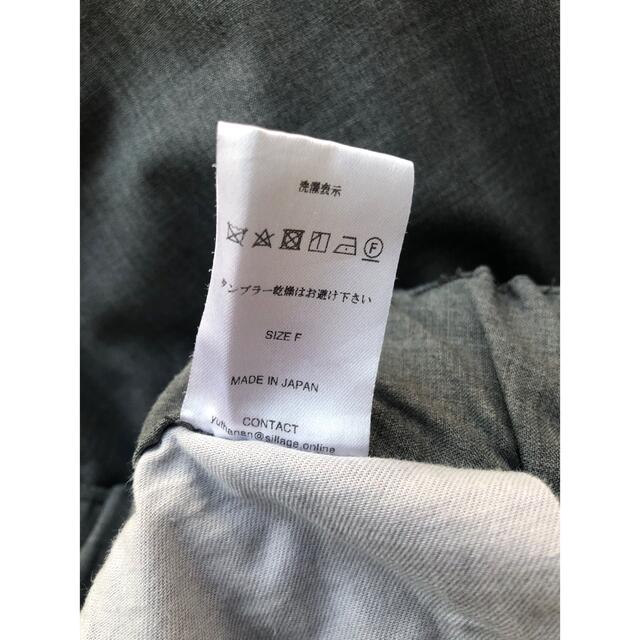 1LDK SELECT(ワンエルディーケーセレクト)のsillage baggy trousers  メンズのパンツ(スラックス)の商品写真