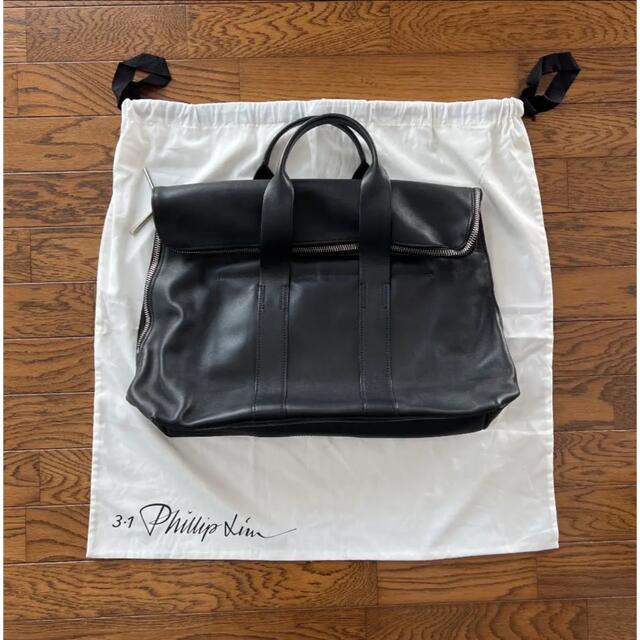 3.1 Phillip Lim 31 hour bag ブラック　レザーバッグ