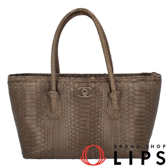 最新人気 CHANEL - シャネル エグゼクティブ トートバッグ パイソン