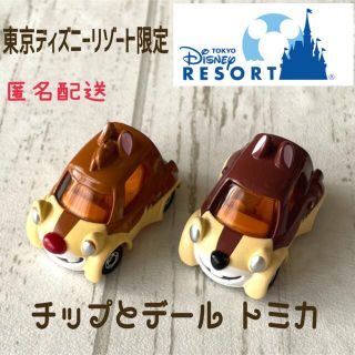 チップアンドデール(チップ&デール)の東京ディズニーリゾートヴィークルコレクション チップとデールのマイクロカー  (ミニカー)