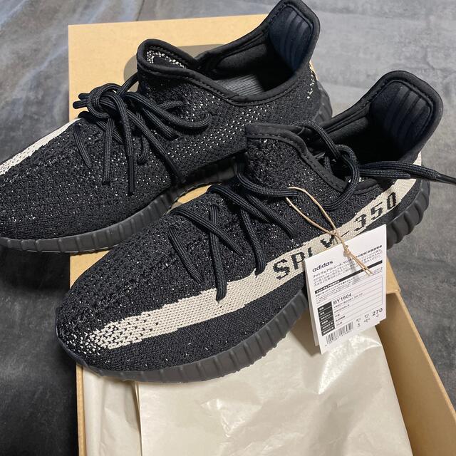 国内正規　adidas yeezyboost350 v2  オレオ 27.0