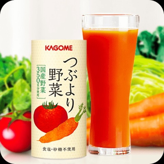 週末限定値下げ中！ カゴメ つぶより野菜 195ml30本 2箱 - ソフトドリンク