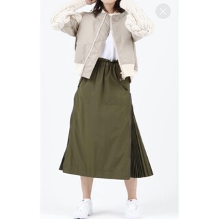 タグ付き♪ lugiva tokyo サイドプリーツカーゴスカート(ロングスカート)
