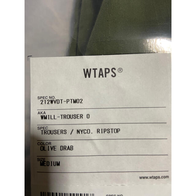 W)taps(ダブルタップス)の【wtaps】wmill-trousers 0 ジャングル　ミル メンズのパンツ(ワークパンツ/カーゴパンツ)の商品写真