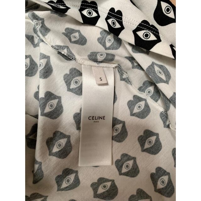 celine(セリーヌ)のCELINE セリーヌTシャツ　サイズS イタリア製 レディースのトップス(Tシャツ(半袖/袖なし))の商品写真