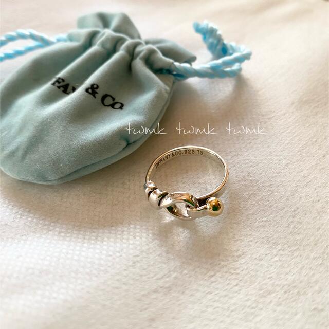 ✨美品✨TIFFANY&CO. フラットワイヤーラブノットリング alimentartn