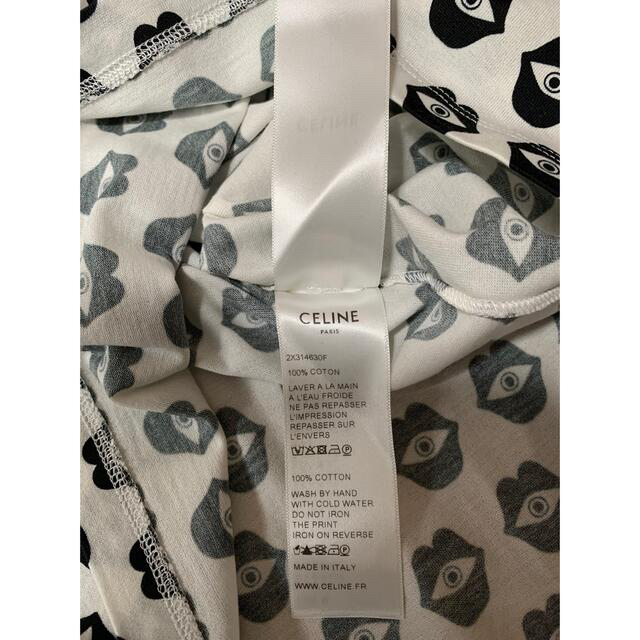 celine(セリーヌ)のCELINE セリーヌTシャツ　サイズL イタリア製 レディースのトップス(Tシャツ(半袖/袖なし))の商品写真