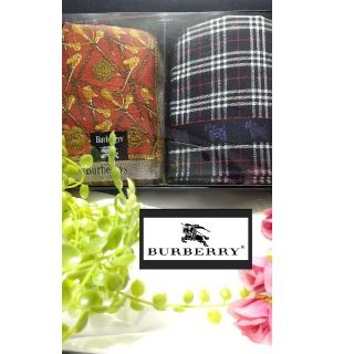 バーバリー(BURBERRY)のMen's ハンカチ  2枚セット  BURBERRY(ハンカチ)